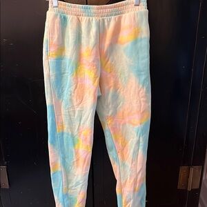 Colorful Tie-Dye Joggers